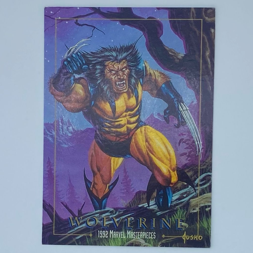 1992 Marvel Masterpieces Wolverine 98